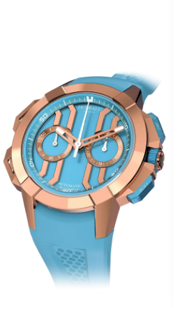 Jacob & Co. Epic X Chrono 44 mm ROSE GOLD LIGHT BLUE Watch Replica EC430.43.AE.AB.A Jacob and Co Watch Price Jacob & Co. Epic X Chrono 44 mm ROSE GOLD LIGHT BLUE Watch Replica EC430.43.AE.AB.A Jacob and Co Watch Price
